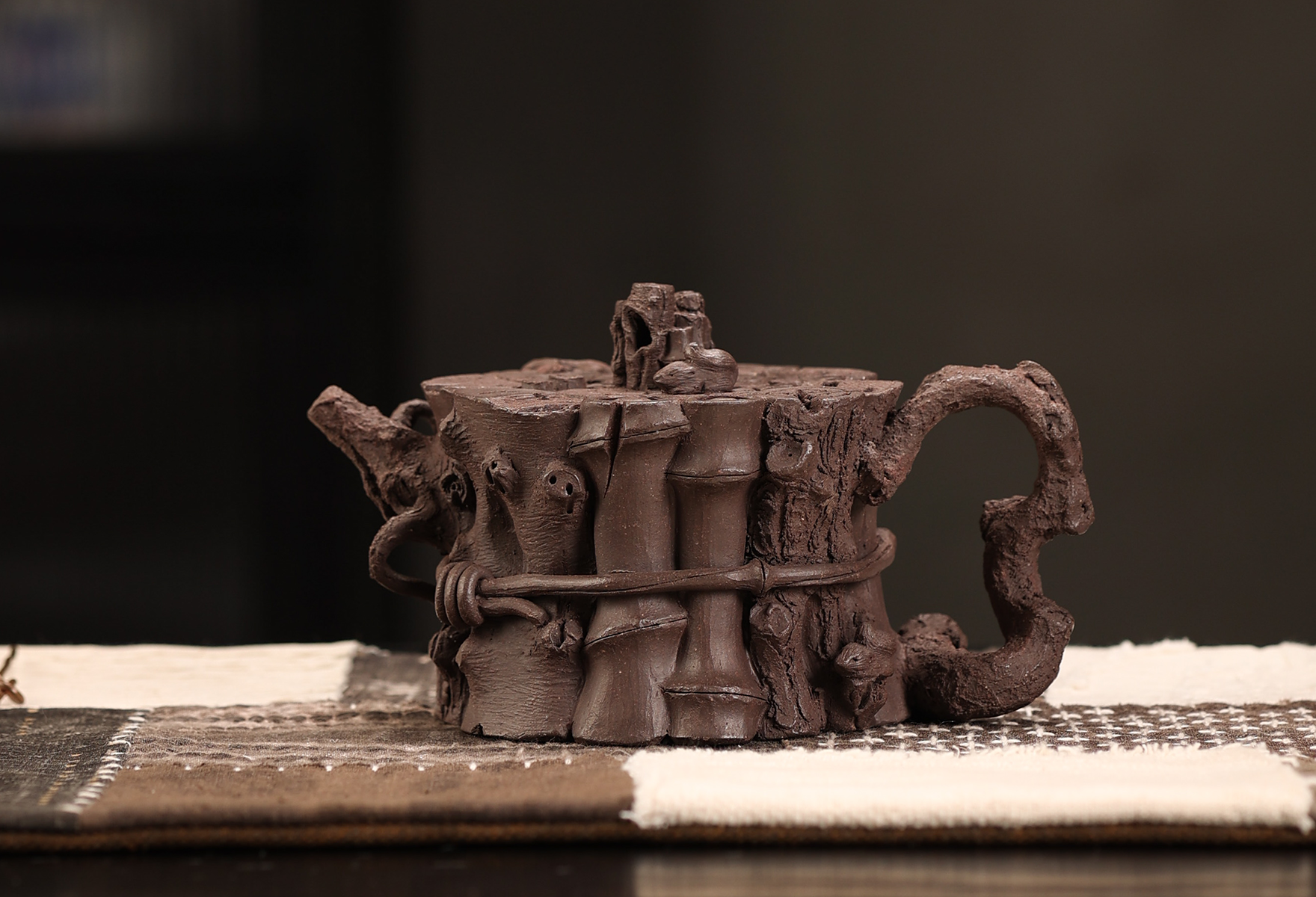 匠心紫砂原矿全手工作品赏析