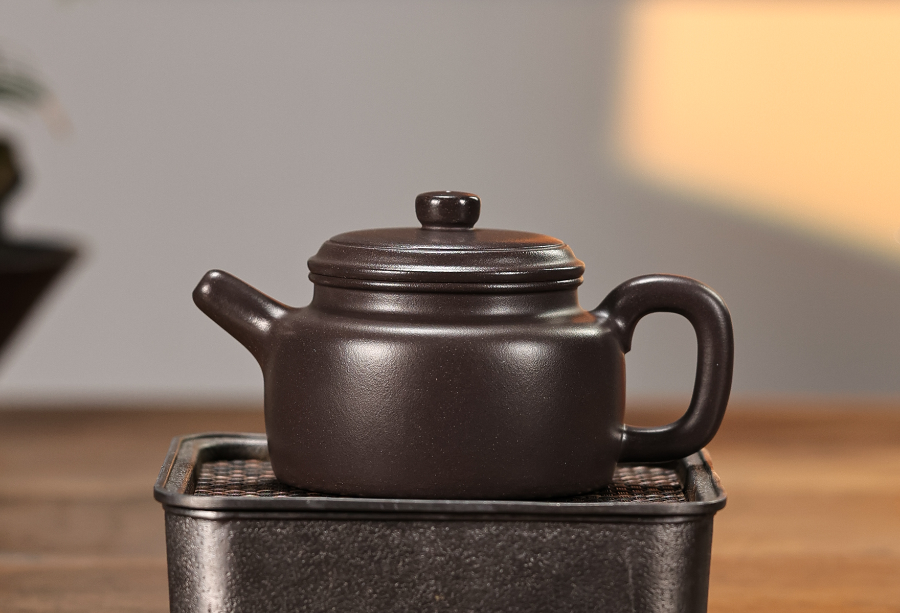 我把“紫砂翡翠”做成了德钟，等了半年，只为这口天青烟雨色